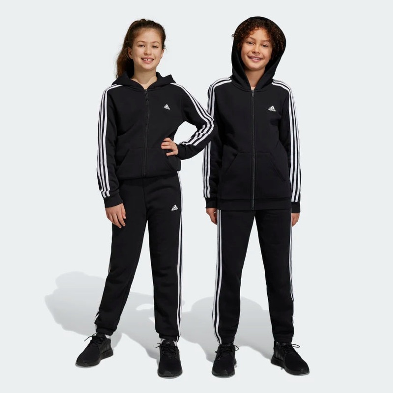 Kid’s Essentials 3-Stripes Fleece Pants