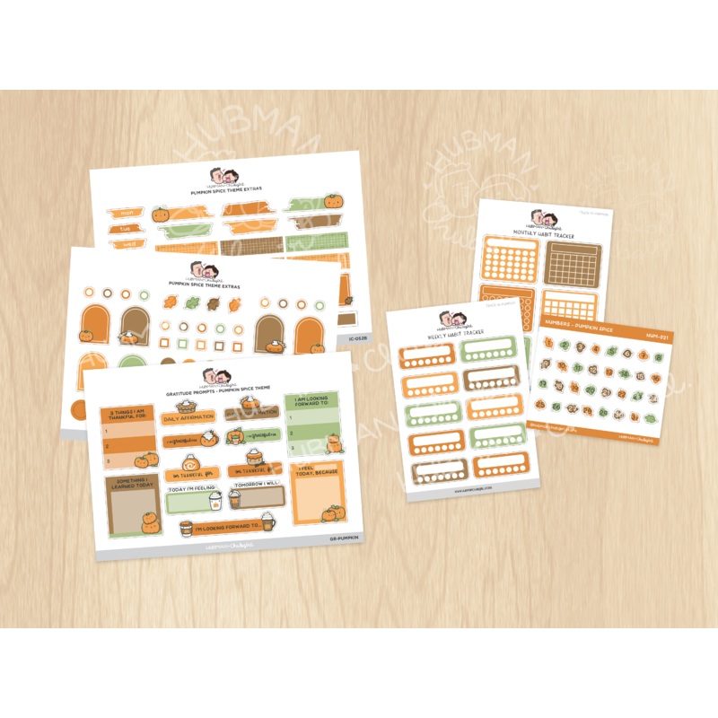 Pumpkin Spice Journaling Add-on