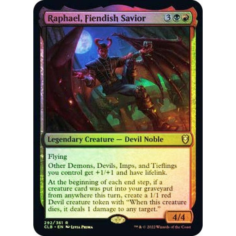Raphael, Fiendish Savior Foil