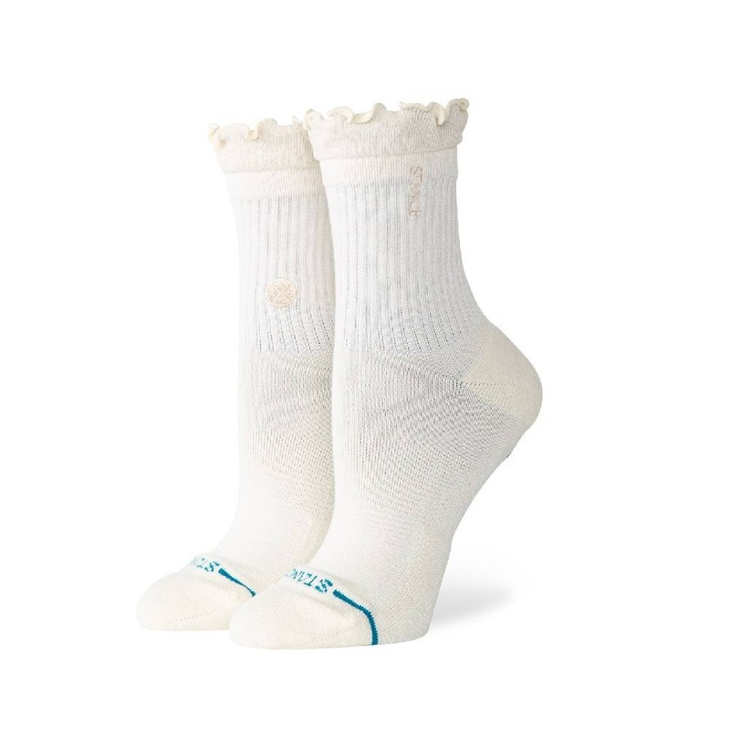 Ruffle Quarter Socks- Women’s|CANVAS|S|M