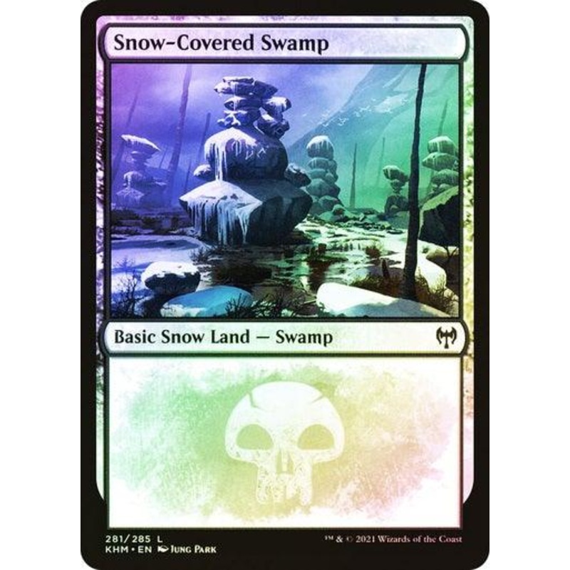 Snow-Covered Swamp (#281)(Foil)