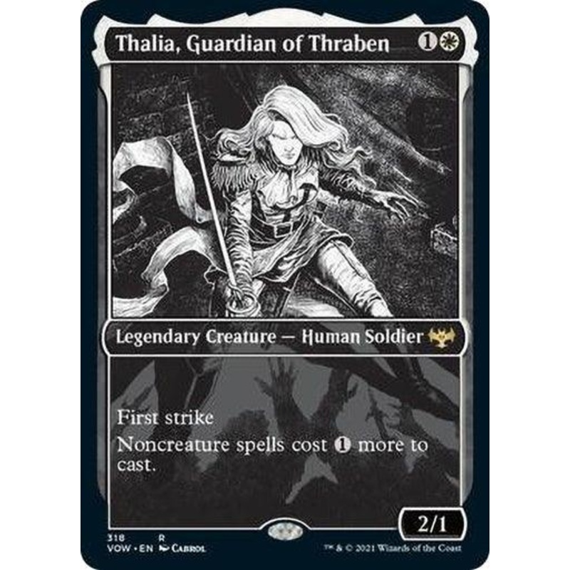 Thalia, Guardian of Thraben (Showcase) Innistrad: Crimson Vow – Variants