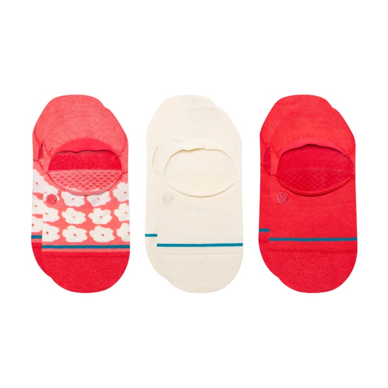 Women’s Forget Me Not No Show Socks 3-Pack