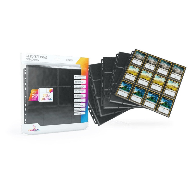 24-Pocket Page Sideloading (10 pack) – Gamegenic