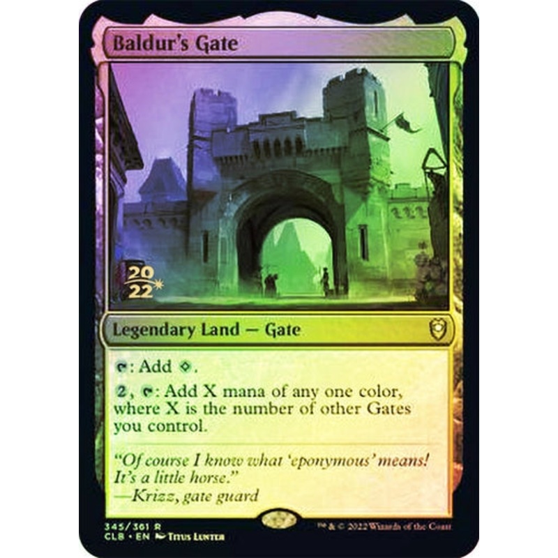 Baldur’s Gate (Prerelease) (Foil)