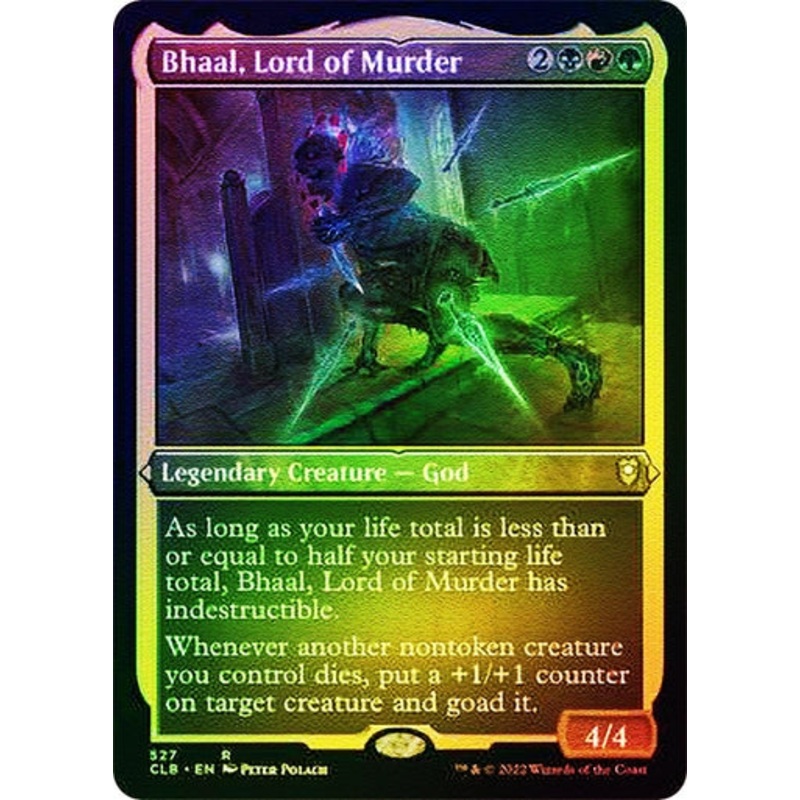 Bhaal, Lord of Murder (Foil Etched)