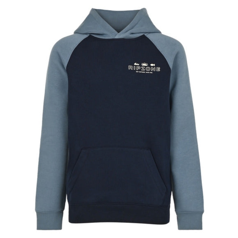 Boy’s Roe Graphic Hoodie|BLACK IRIS/CORONET BLUE|MARIGOLD/EMBLEM|XS|S|M|L|XL