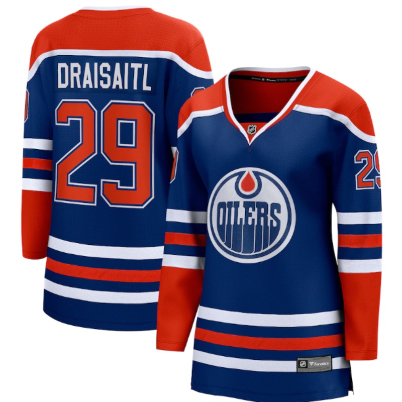 Edmonton Oilers Women’s Breakaway Jersey – Draisaitl