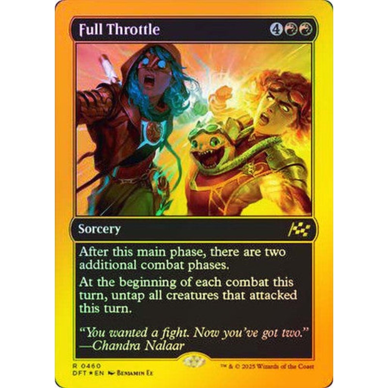 Full Throttle (First-Place Foil) #0460 R R [DFT]