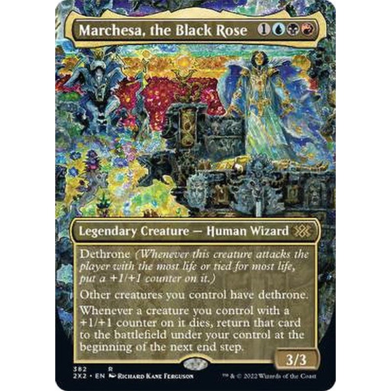 Marchesa, the Black Rose (Borderless)