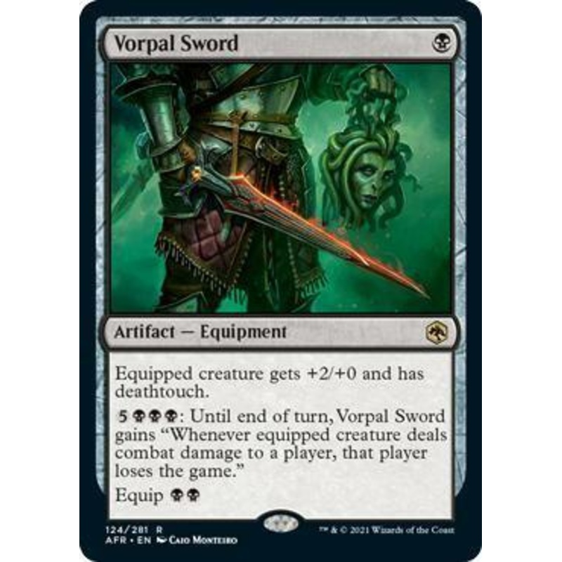 Vorpal Sword #124 Bk R [AFR]