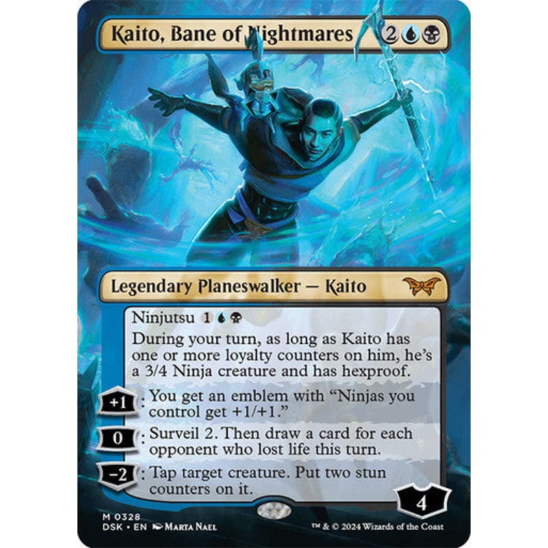Kaito, Bane of Nightmares (Borderless) #0328 M M [DSK]