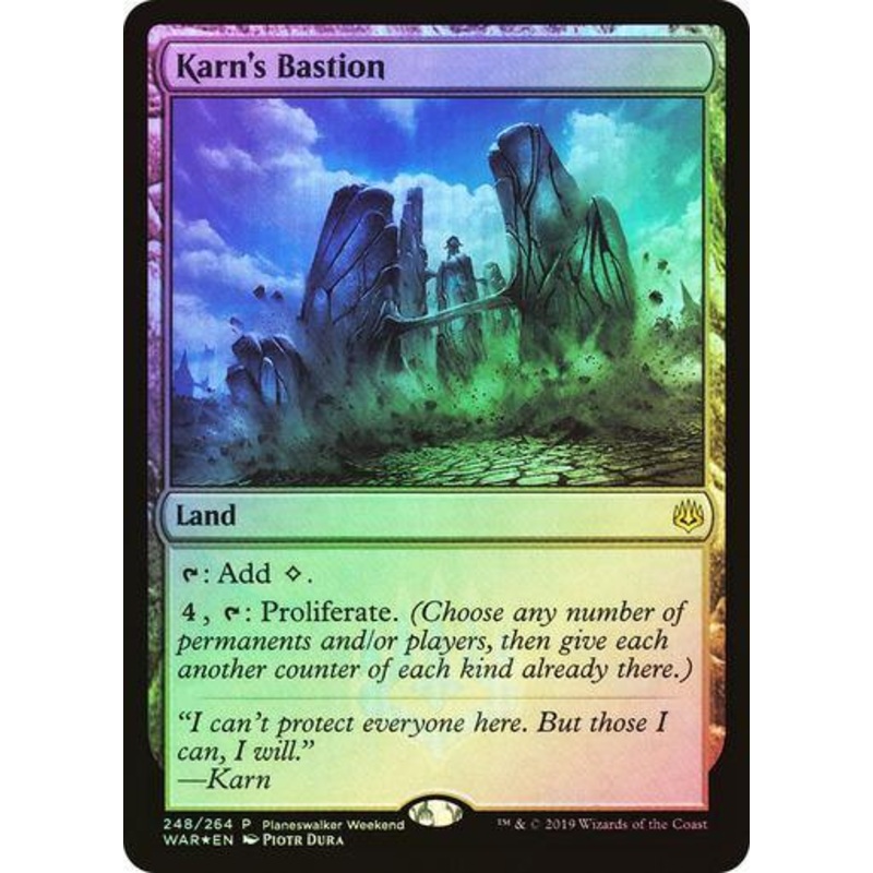 Karn’s Bastion Promo (Foil) #248 [WAR]