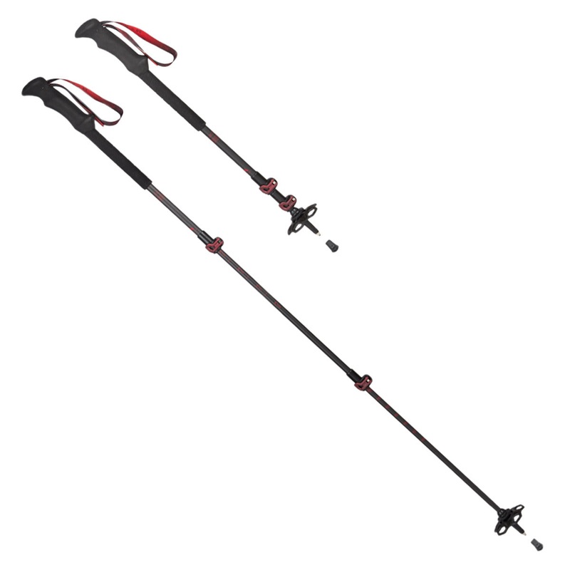 Migra 07 Trekking Poles|CARBON/RED DARK|OS