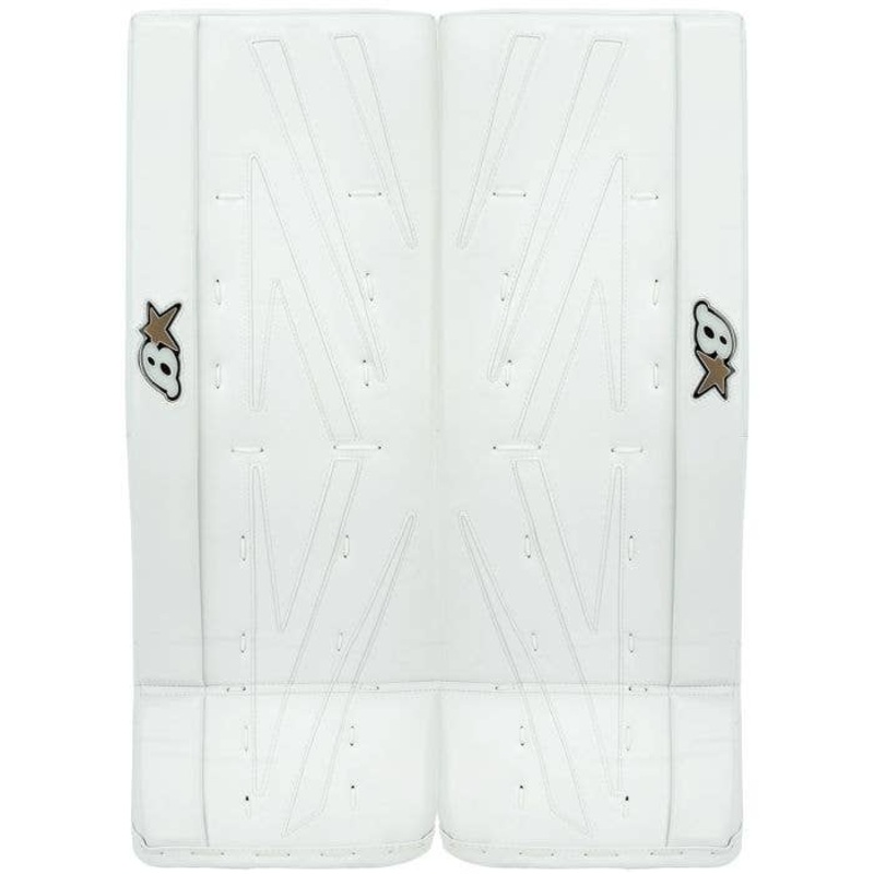 Net zero 3 Junior Goalie Pads|WHITE|27+1