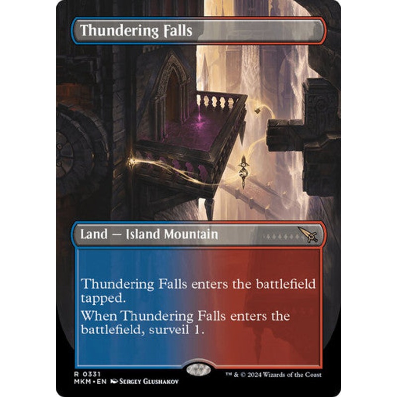 Thundering Falls (Borderless) #0331 [MKM]