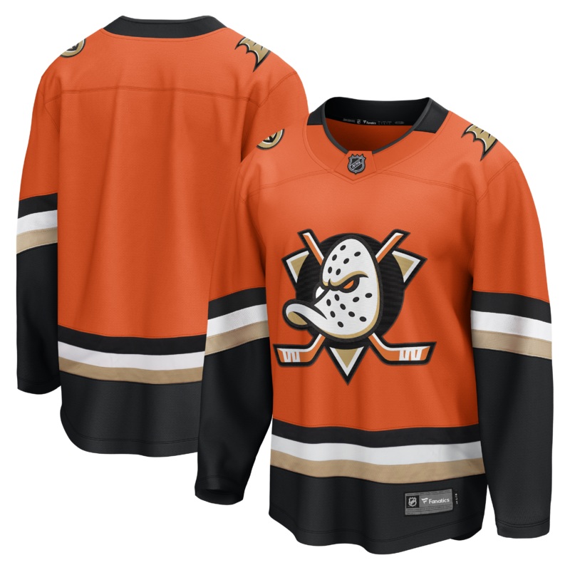 Anaheim Ducks Home Breakaway Jersey – Blank