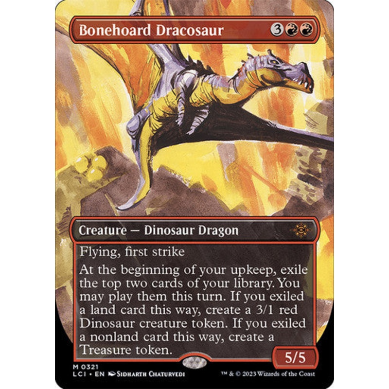 Bonehoard Dracosaur (Borderless) #0321 [LCI]