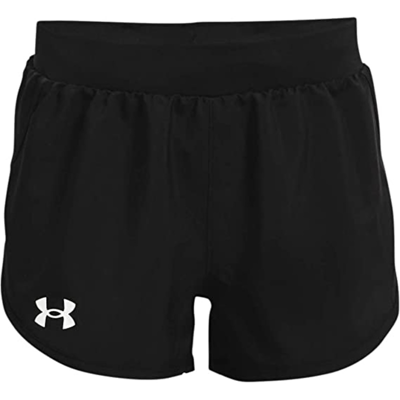 Girl’s Fly-By Shorts|BLACK/WHITE|XS|S|M|L|XL