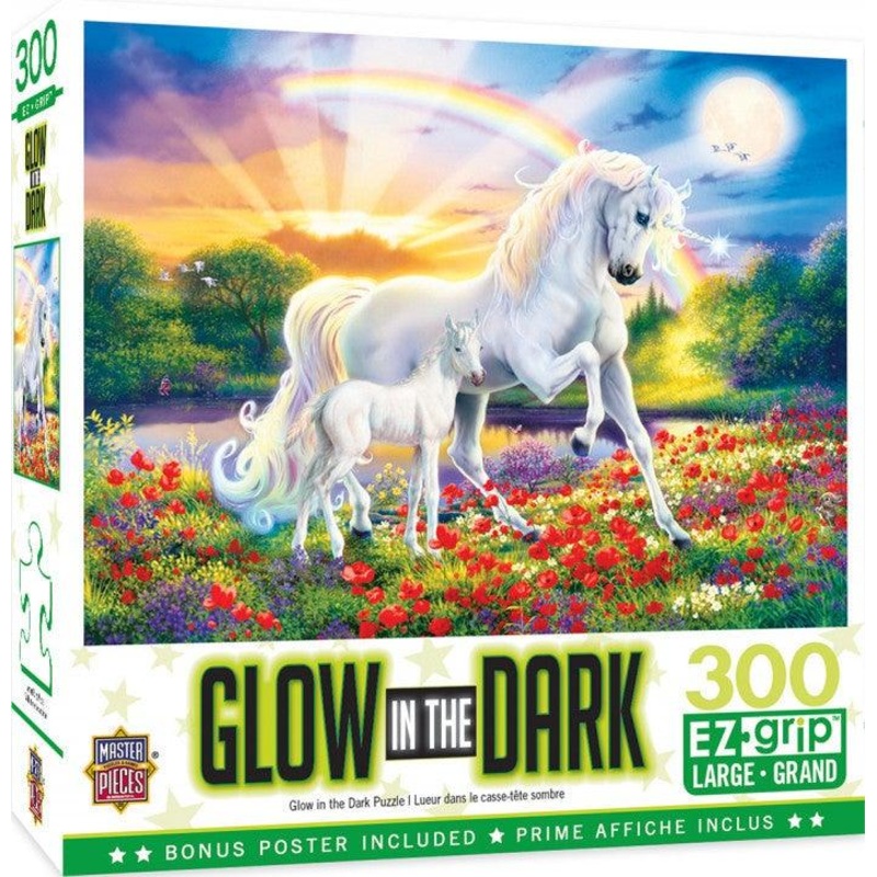 Masterpieces Glow In The Dark 300pc Ez Grip Jigsaw Puzzle – Bedtime Stories
