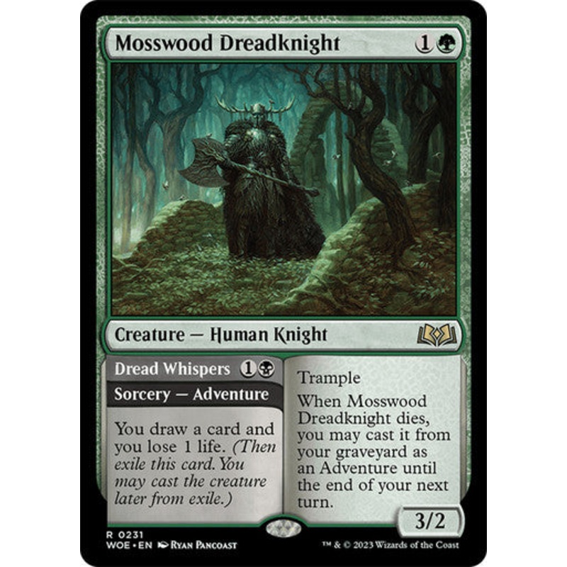 Mosswood Dreadknight #0231 [WOE]
