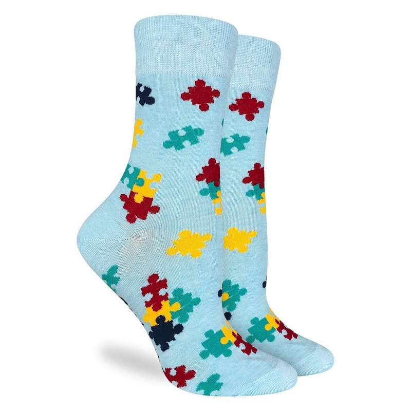 Puzzle Pieces Women’s Socks|OS