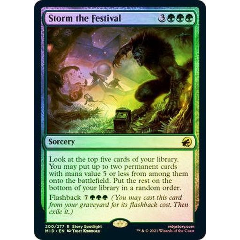 Storm the Festival (Foil)