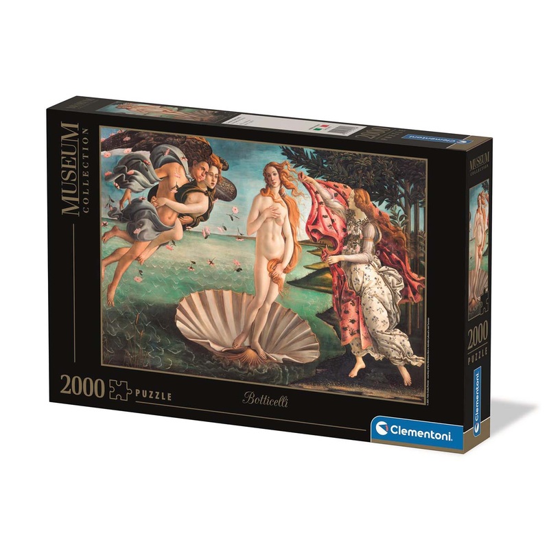 The Birth of Venus – Sandro Botticelle – Museum Collection – 2000 Piece Jigsaw Puzzle – Clementoni