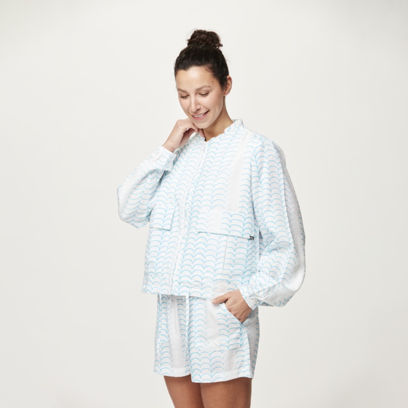 Women’s Madeleene Jacket|WATER STRIPE|M|L|XL