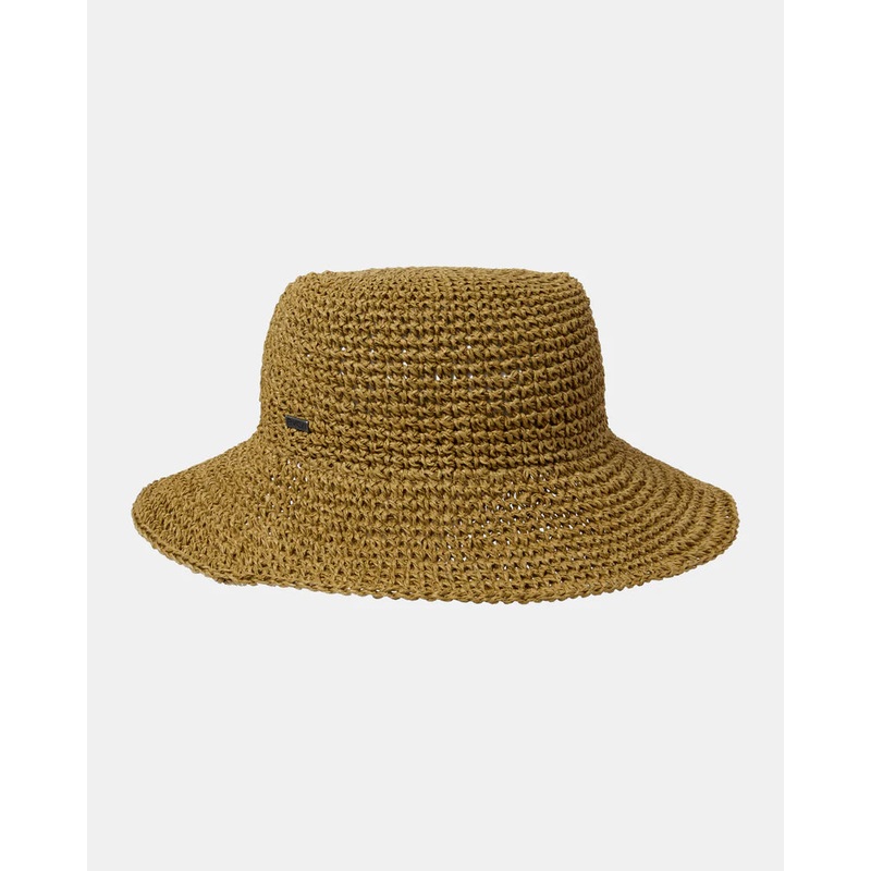 Women’s Mesa Bucket Straw Hat|WORKWEAR BROWN|S-M|L-XL