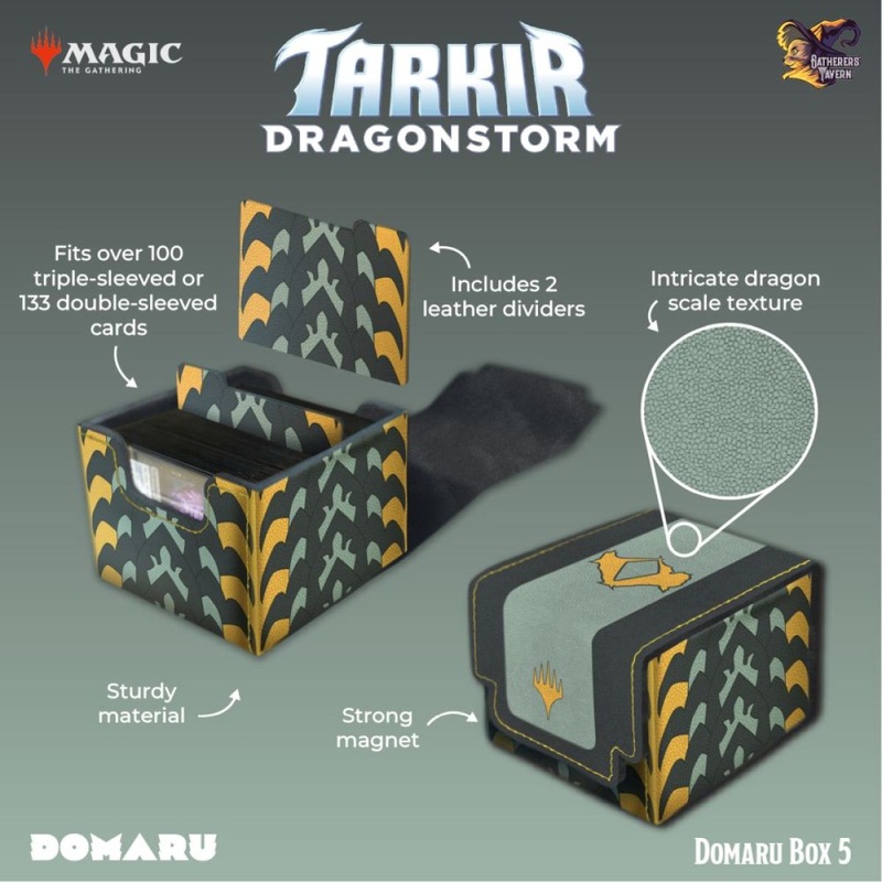 Betor Domaru – Tarkir Dragonstorm – Deck Box – Gatherers Tavern
