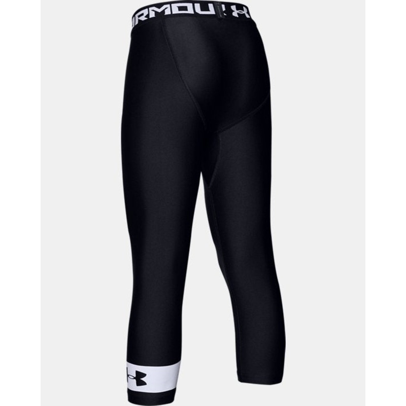 BOYS HEATGEAR 3/4 LEGGING|BLACK|XS|S|M|L|XL