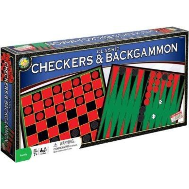 Classic Checkers & Backgammon