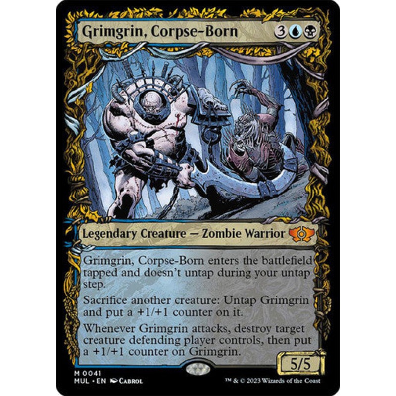 Grimgrin, Corpse-Born (showcase) #0041 [MOM] [MUL]