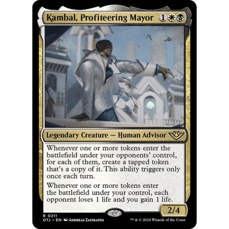 Kambal, Profiteering Mayor #0211 M R [OTJ]