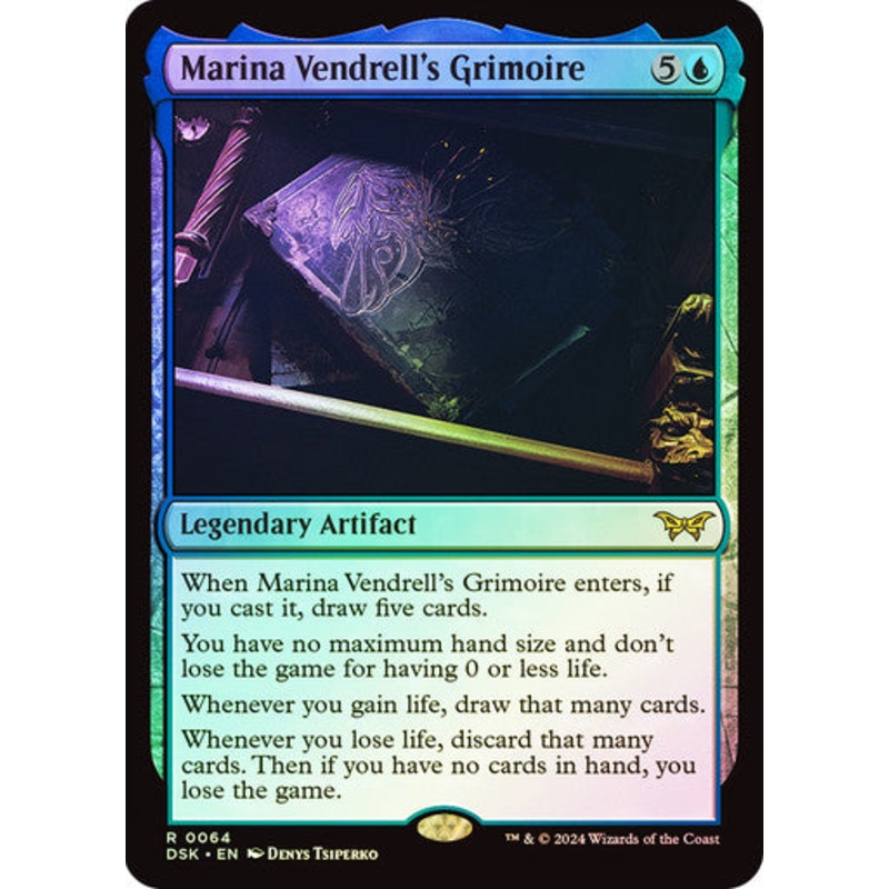 Marina Vendrell’s Grimoire (Foil) #0064 Bu R [DSK]