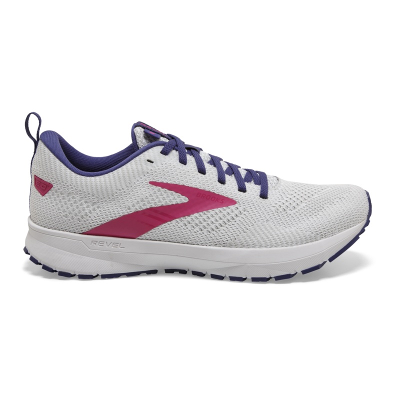 WOMENS REVEL 5|WHITE/NAVY/PINK|6|6.5|7|7.5|8|8.5|9|9.5|10|11