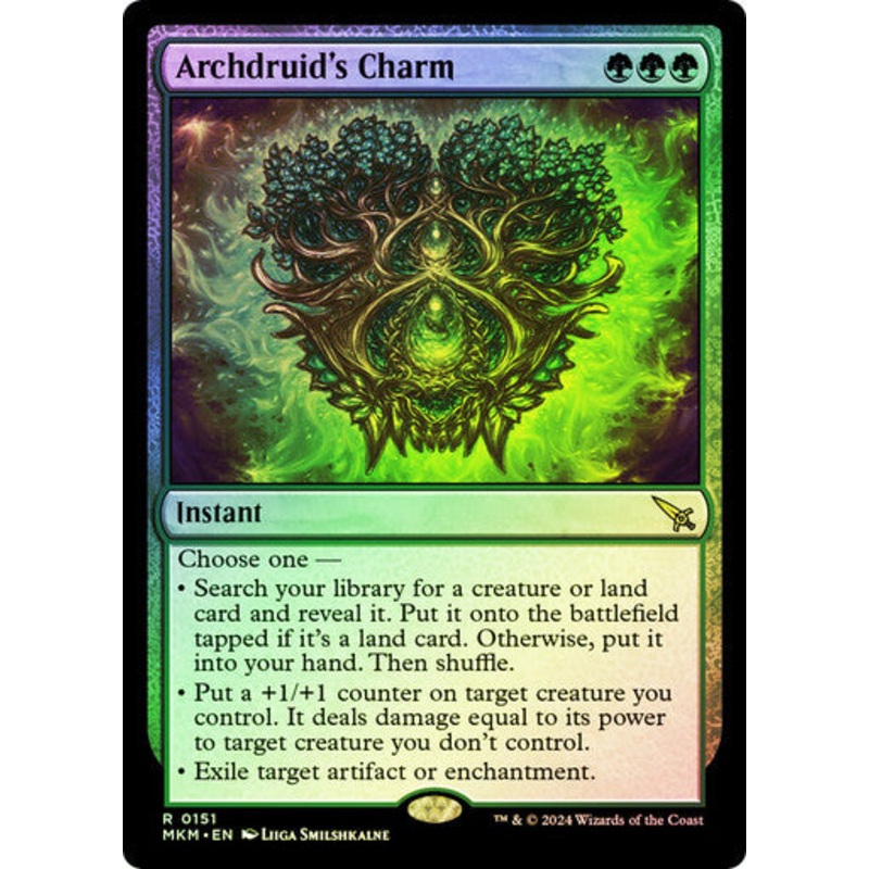 Archdruid’s Charm (Foil) #0151 [MKM]