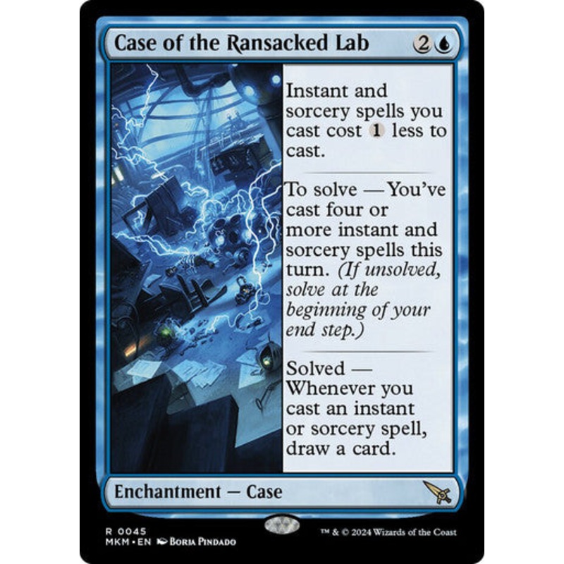 Case of the Ransacked Lab #0045 [MKM]