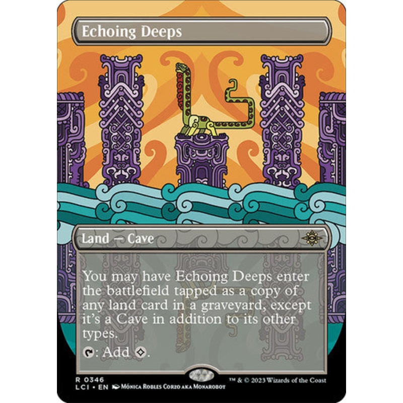 Echoing Deeps (Borderless) #0346 [LCI]