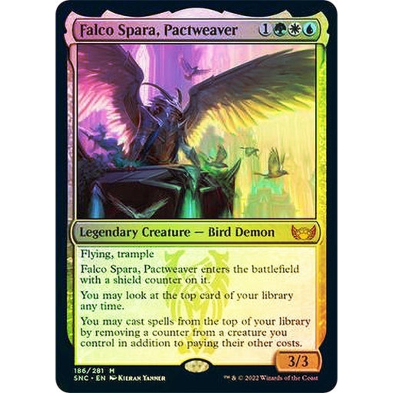 Falco Spara, Pactweaver Foil