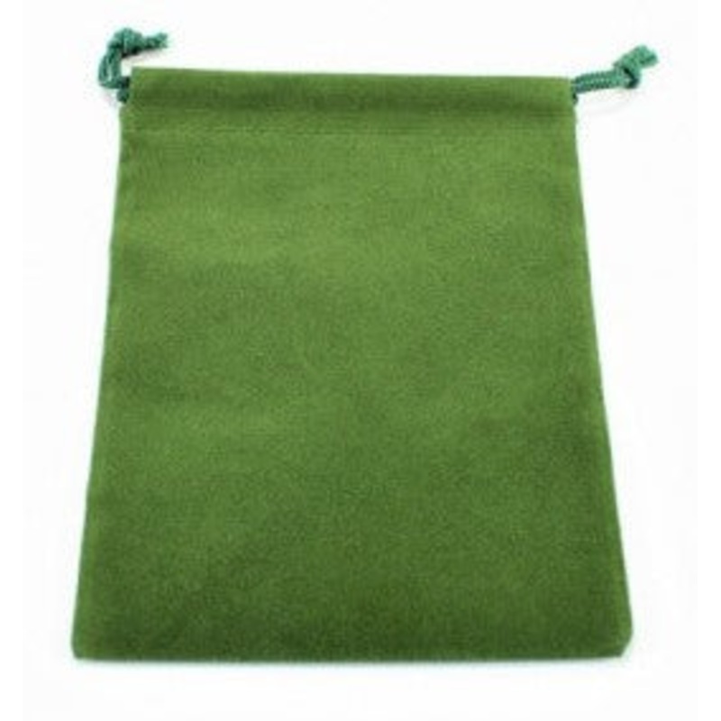 Green – Small Suedcloth Dice Bag – Chessex