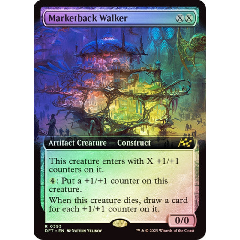 Marketback Walker (Extended Art Foil) #0393 C R [DFT]