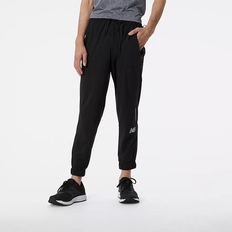 Men’s Impact Run Woven Pant|BLACK|S|M|L|XL