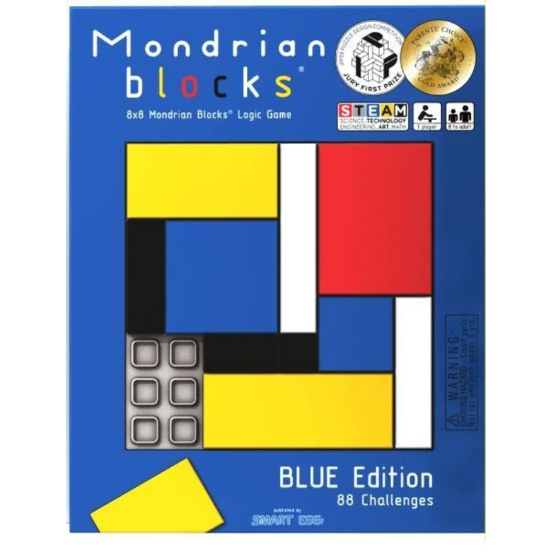 Mondrian Blocks Blue Edition