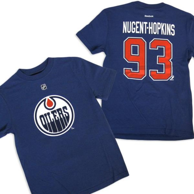 NHL Oilers Youth Name & Number T-Shirt – Nugent-Hopkins