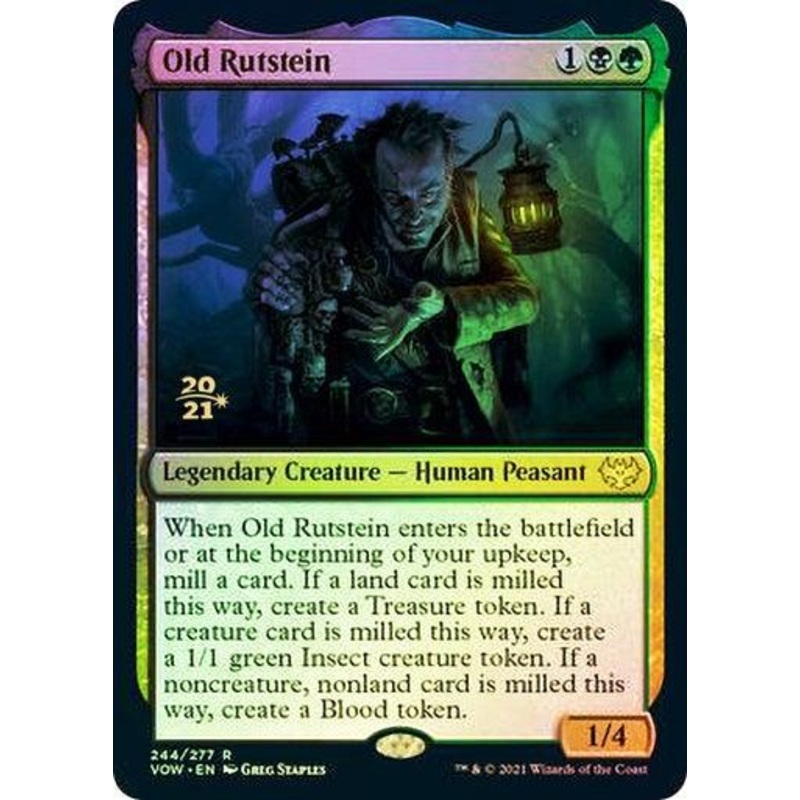 Old Rutstein (Prerelease)(Foil)