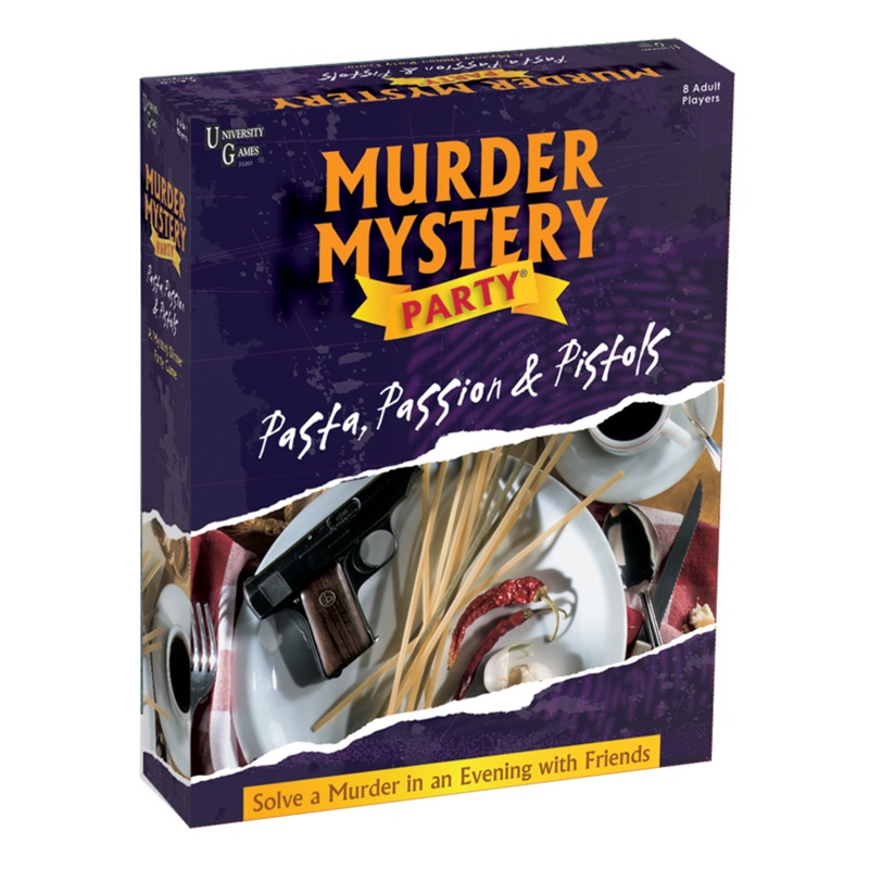 Pasta, Passion & Pistols – Murder Mystery Party