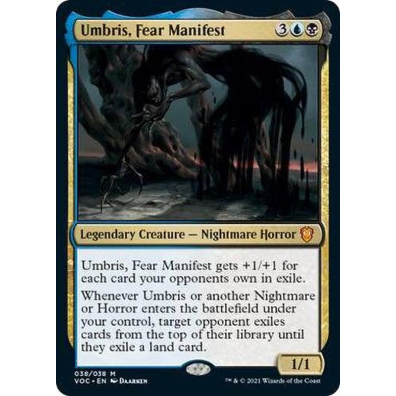 Umbris, Fear Manifest Commander