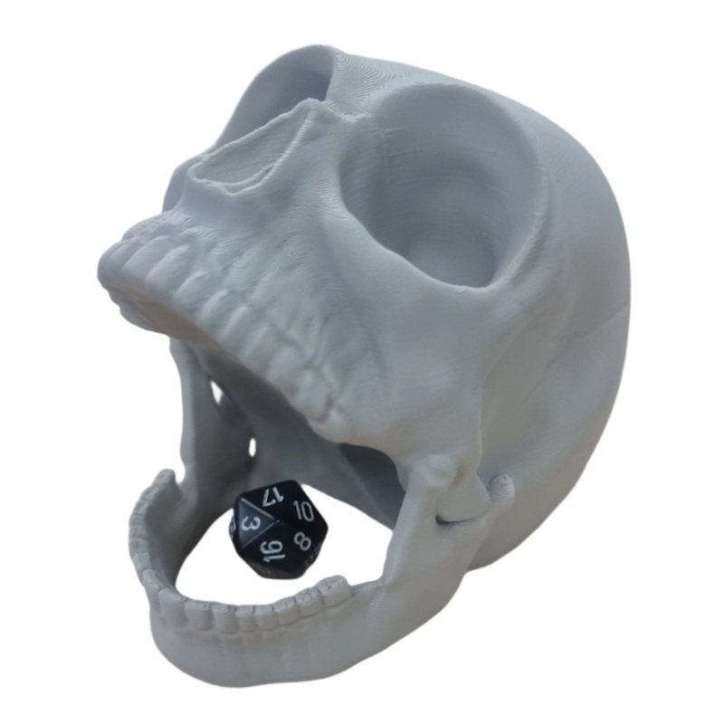 Basic Skull Dice Tower – Bone – CP